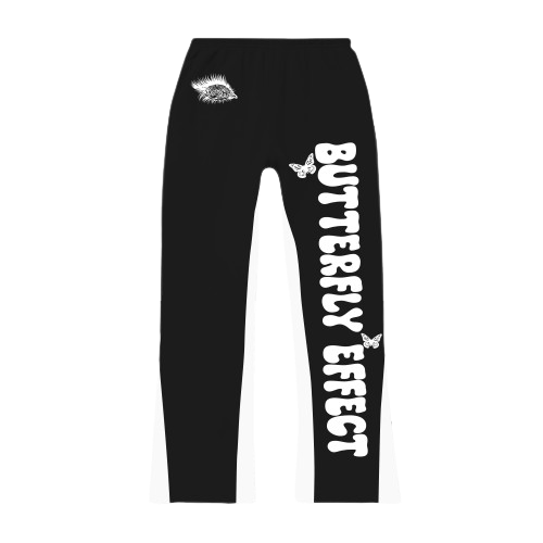 Butterfly Tracksuit Flare Sweatpants